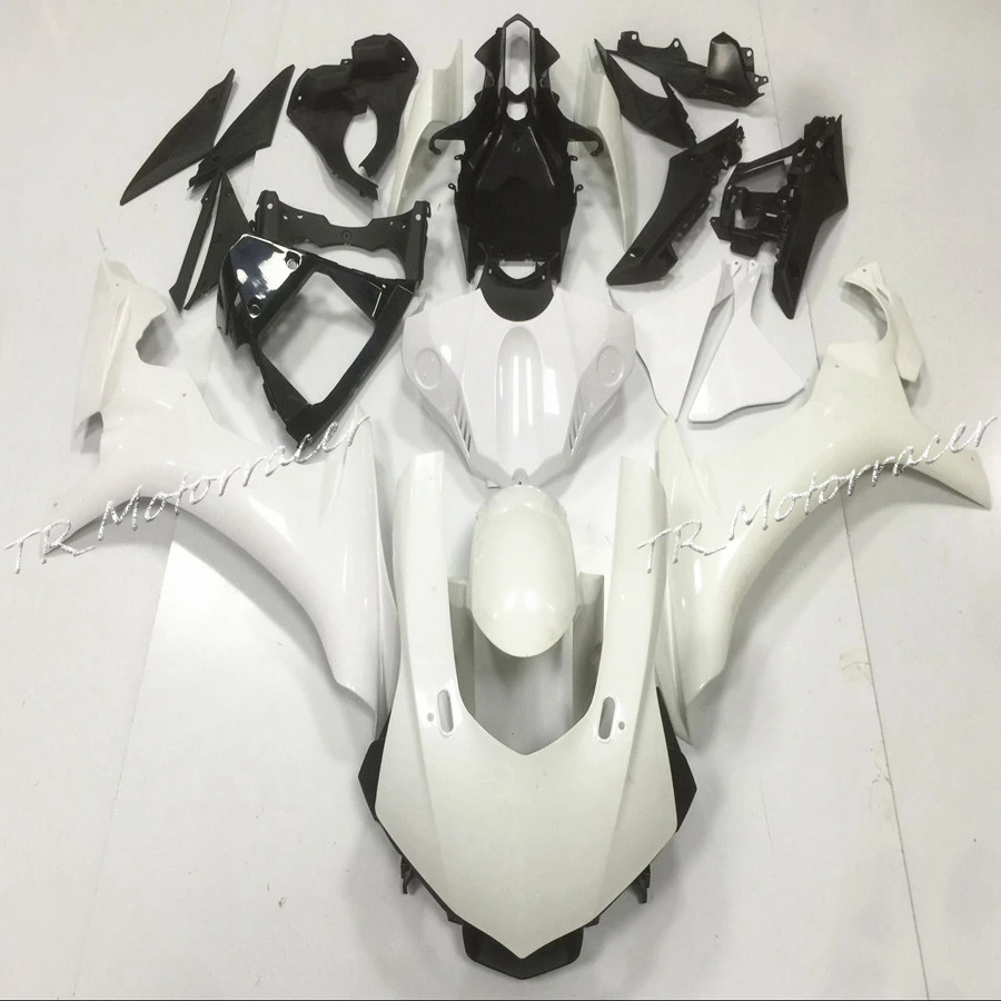 АБС-пластик неокрашенный Белый инъекции обтекатель кузова Набор для YAMAHA YZF Р1 2015 и YZF-R1 с двигателем Белый аксессуары АБС-пластик неокрашенный Белый инъекции обтекатель кузова Набор для YAMAHA YZF Р1 2015 и YZF-R1 с двигателем Белый аксессуары