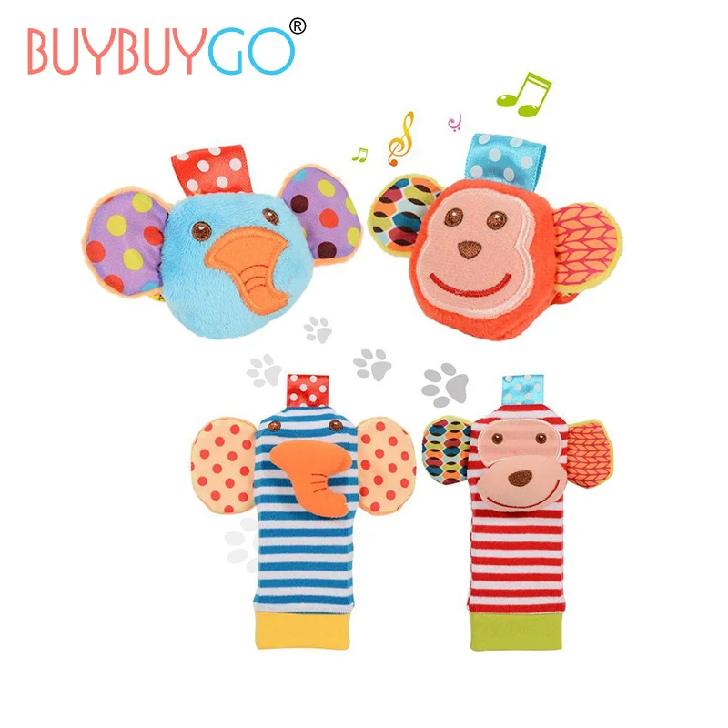 wrist and foot rattles for babies