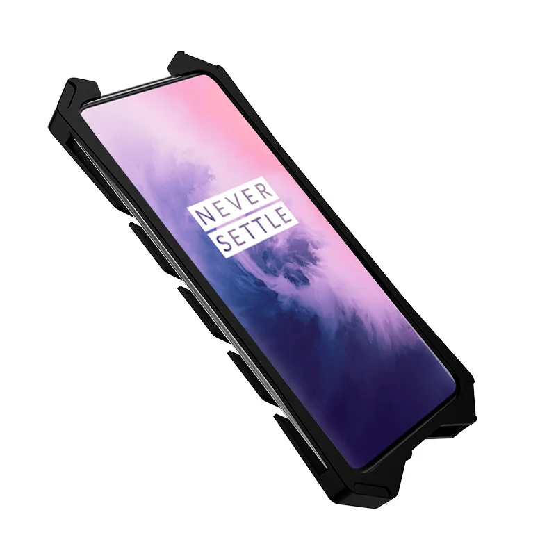 Для OnePlus 7 One Plus 7 Zimon авиационный алюминиевый металлический корпус Прочный для OnePlus 7 Pro задняя крышка