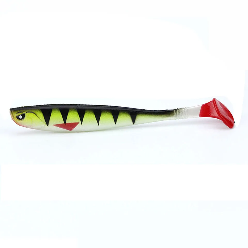 1PCS 3D Soft Swin Fishing Lure 10g/12cm Simulation Soft Bait Shad Silicone Bass Pike Minnow Swimbait Jigging Plastic Lure