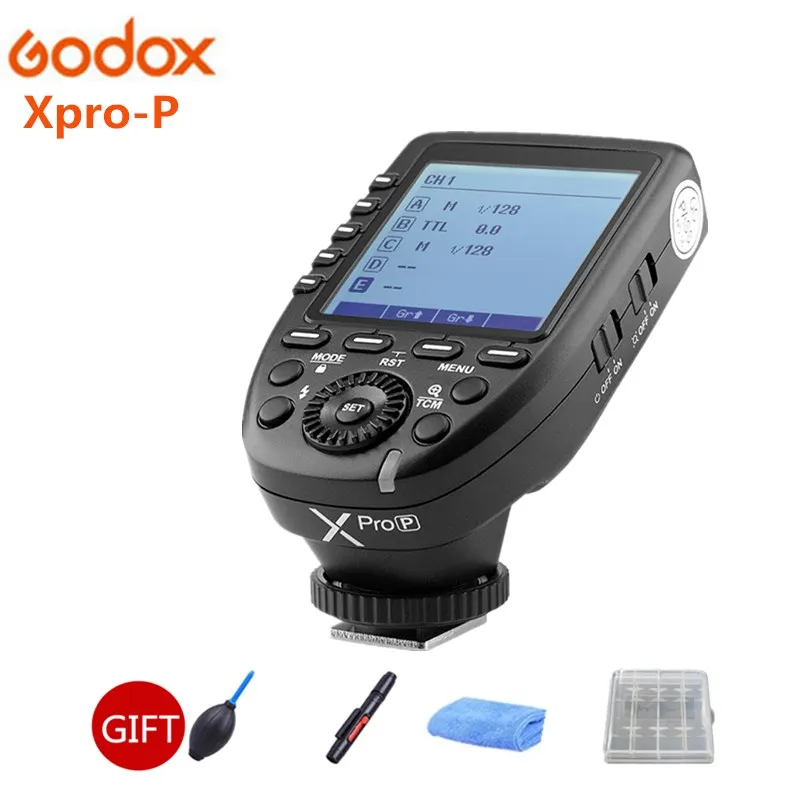 

Godox XPro-P Flash Trigger Transmitter with TTL 2.4G Wireless X System HSS LCD Screen for Pentax K-1/645Z/K70/K50/KP/K-S2/K-3 II