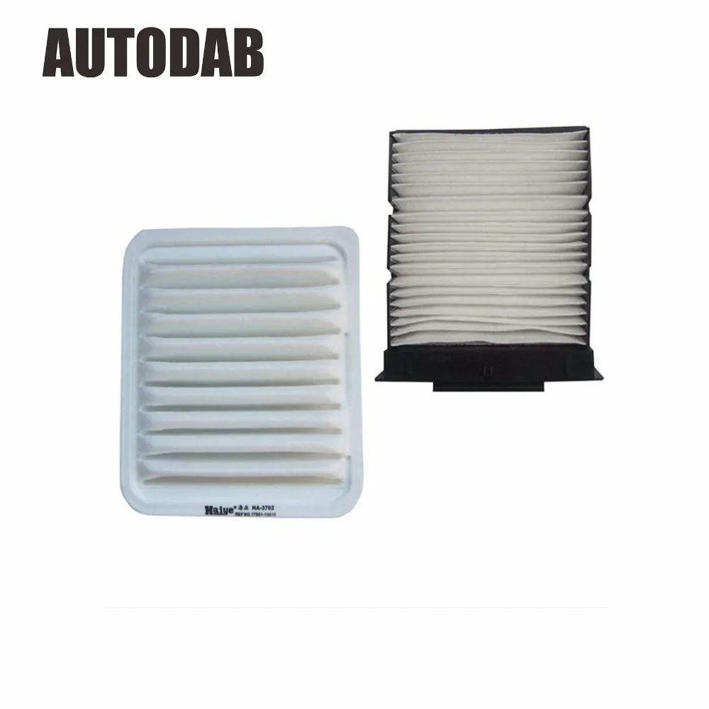 

2pcs High Quality air filter cabin filter for geely Panda Cross GLEAGLE GX2 1.3 1.5 wholesale foreign trade filters