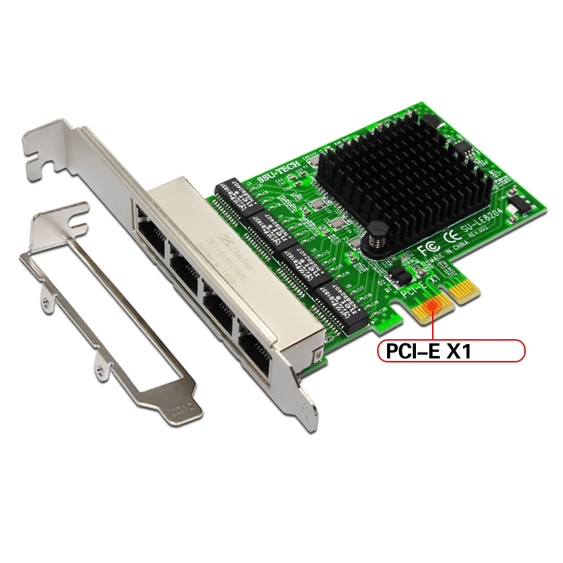 H1111Z сетевые карты гигабитный Ethernet адаптер LAN Карта Realtek PCI-E сетевая карта/адаптер Компьютерные аксессуары для настольных компьютеров - Цвет: PCI-E X1