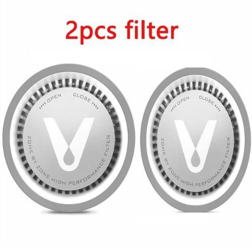 2pcs Xiaomi VIOMI Herbaceous холодильник фильтр для очистки воздуха мини очистки воздуха hepa-фильтр для пылесоса для холодильника - Цвет: 2pcs