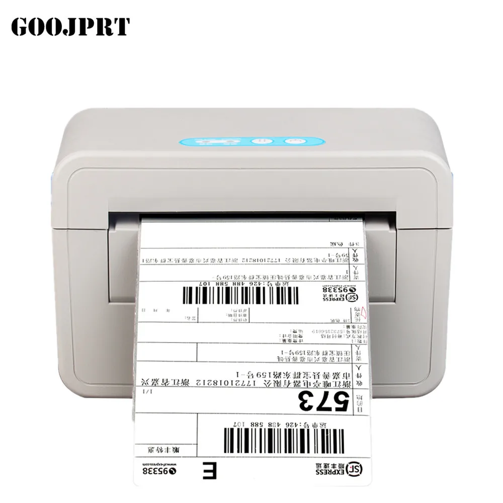 وصل 2018 جديد usb ميناء الشحن عنوان طابعة pos الطابعة الحرارية طابعة التسمية suppot ورقة العرض بين 40-120 ملليمتر