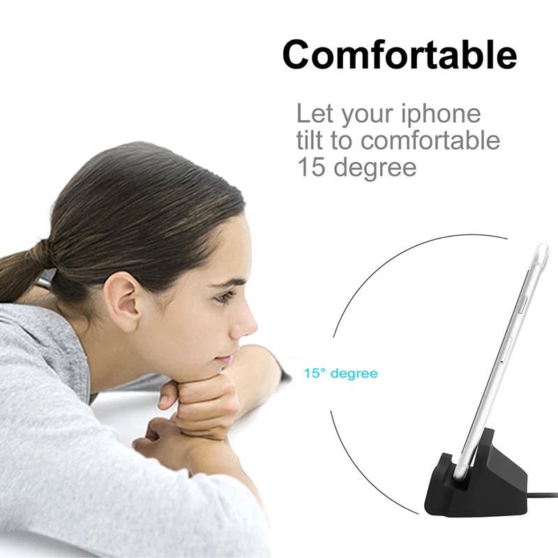 Charging-Base-Dock-Station-charger-Voor-iphone-X-8-7-6-plus-USB-Kabel-Sync-Cradle