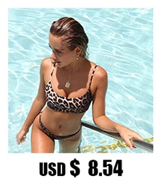 Сексуальный комплект бикини пуш-ап раздельный купальник на бретелях женский летний купальник Бразильский полосатый купальный костюм слитный купальник