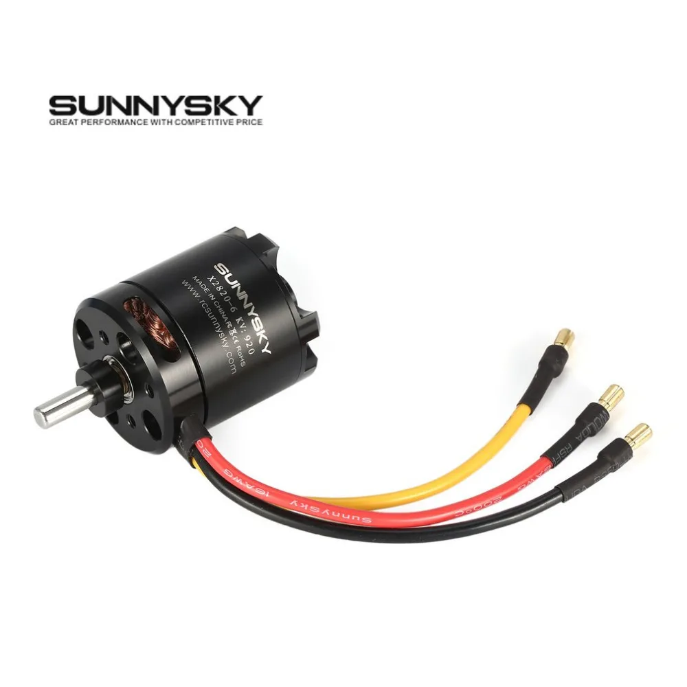 

SUNNYSKY X2820 14P 920KV RC Motor 3-5S Outrunner Brushless Motor for 1-1.5KG RC Airplane Warbirds Bigplanes