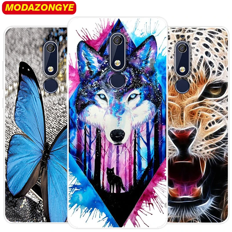 

Nokia 5.1 Case Nokia 5 2018 Case Cartoon Soft Tpu Silicone Cover Phone Case Nokia 5.1 TA-1061 TA-1075 TA-1076 TA-1081 TA-1088