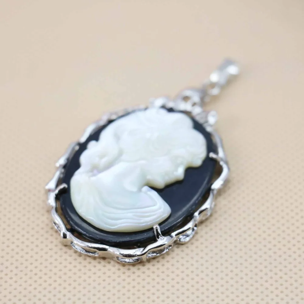 34*51mm Ethnic Chic Prevalent character Abalone seashell sea shell pendant embroider craft jewelry making design diy Accessories | Украшения