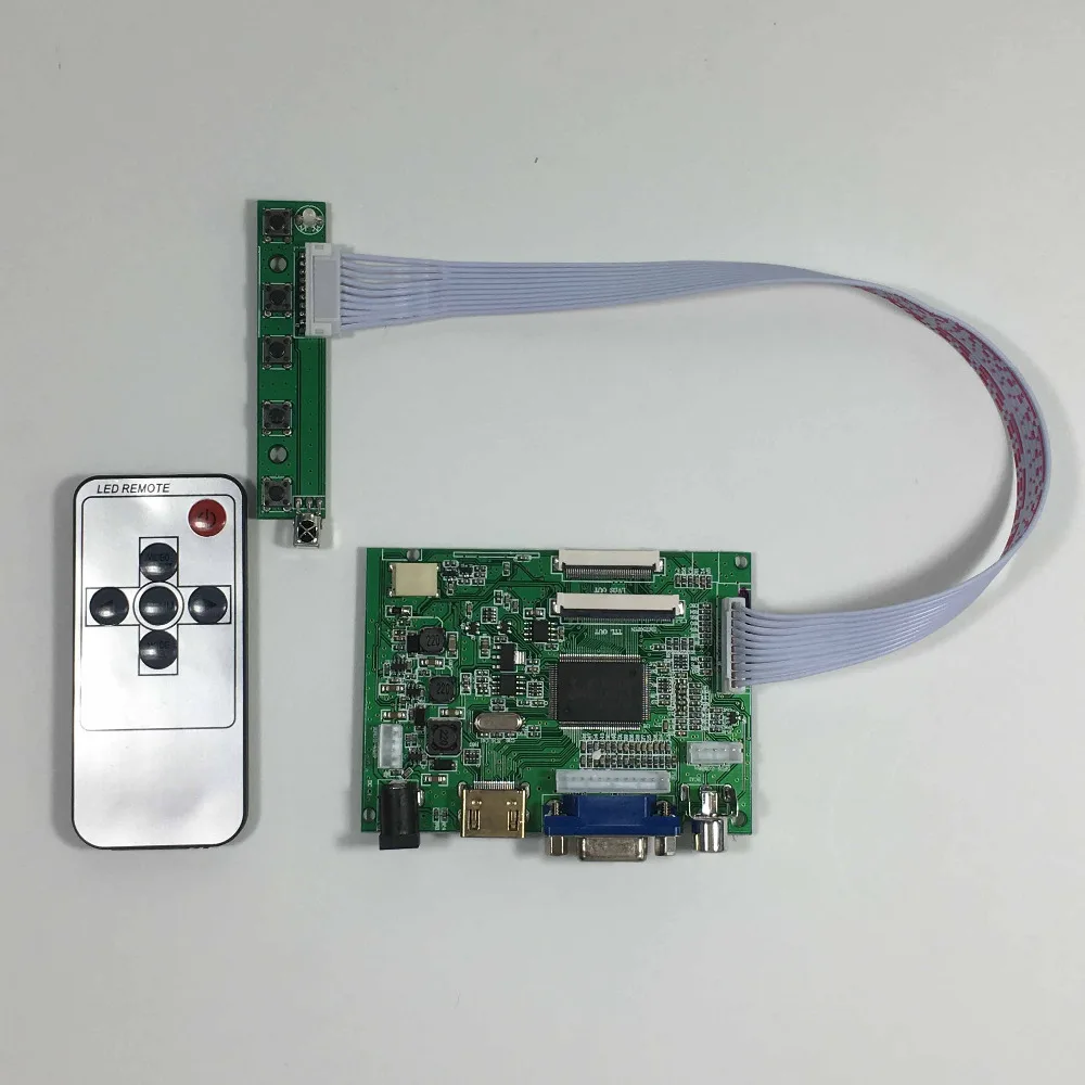 

HDMI VGA 2AV LCD Driver Board VS-TY2662-V2 for EJ070NA-01J AT070TNA2 ZJ080NA-08 1024x600 lcd screen