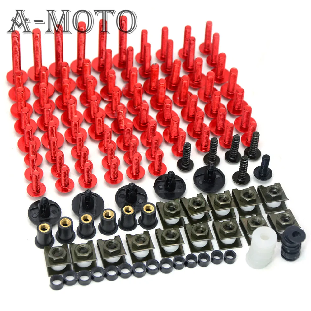 Motorcycle fairing screw bolt windscreen screw For SUZUKI GSXR 600 750 GSX R 600 750 2004