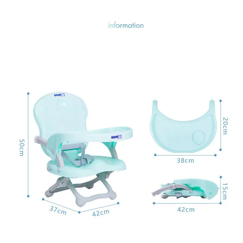 Портативные детские стульчики для кормления, безопасное обеденное кресло, многофункциональное складное детское обеденное кресло, детские столовые изделия