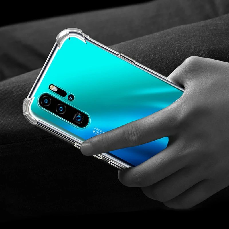 Чехол KEYSION для телефона Huawei P30 Pro P20 Lite Mate 20 Y7 Y9 2019 прозрачный мягкий бампер из ТПУ