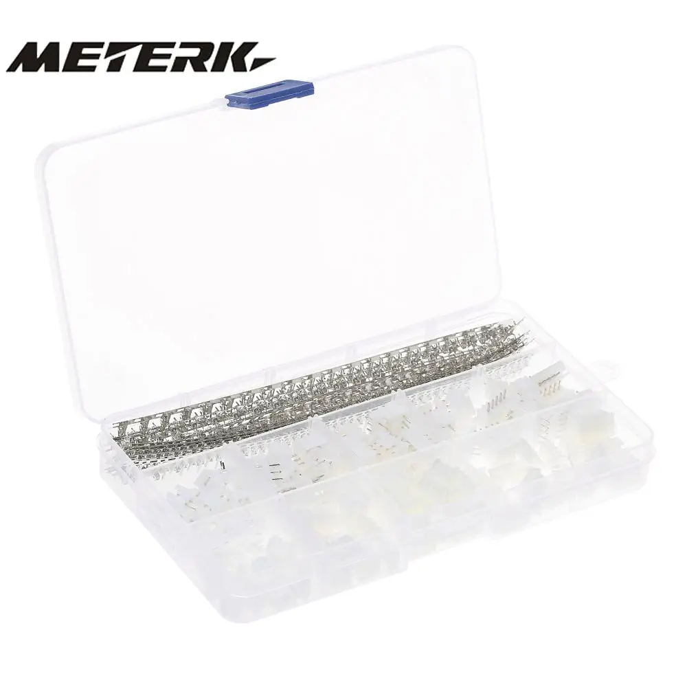 

560PCS Wire Jumper Connector Cable Pin Header Housing Male / Female Pins Head Terminal Adapter Plug Set for Dupont