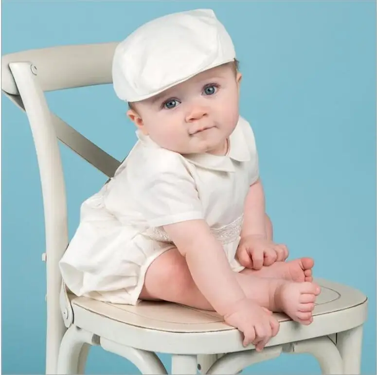 white baptism dress for baby boy