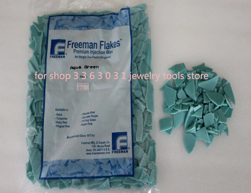 Freeman Flakes Aqua Premium Injection Wax Jewelry Mould Blue Red Green Pink Melting Wax Jewelry Tools Equipments Aliexpress