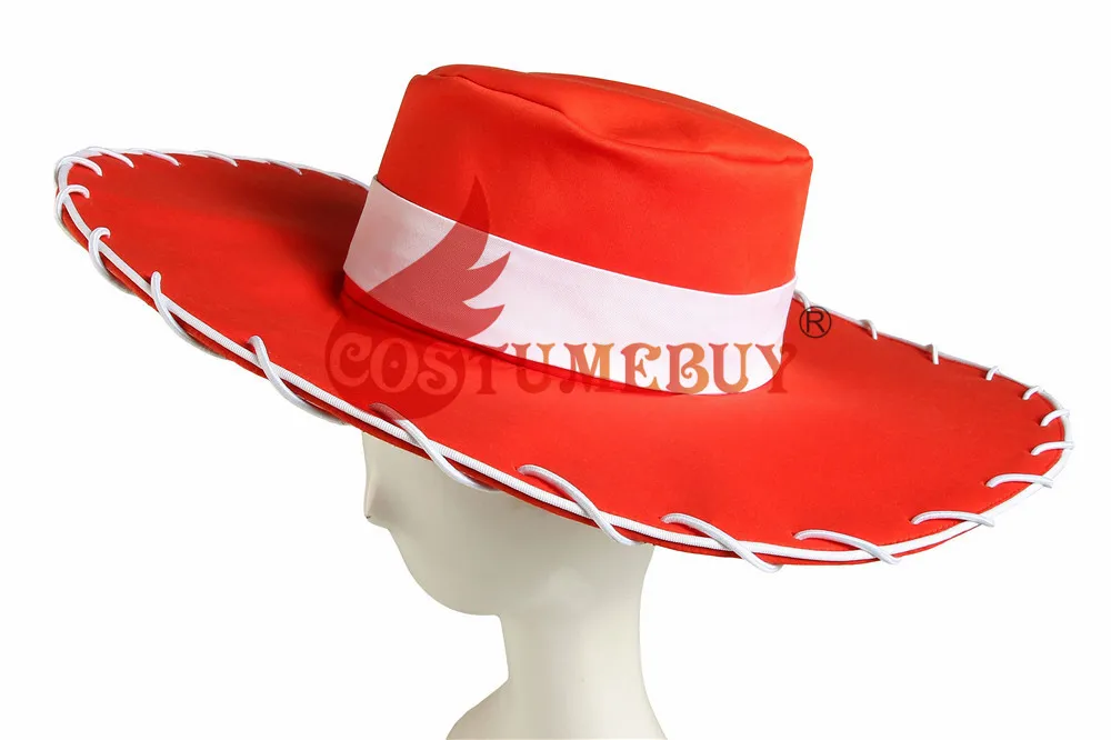 CostumeBuy игрушка история Косплей Yodeling Cowgirl Джесси Костюм Рубашка Брюки аксессуар, шляпа карнавальный наряд изготовленный на заказ костюм для Хэллоуина