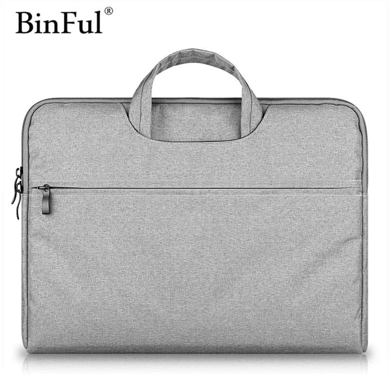 

Soft Sleeve Laptop Bag Case For Macbook Air Pro Retina 11 13 15 Zipper Bags For Mac Book Carry Pouch Cover For Lenovo Notebook