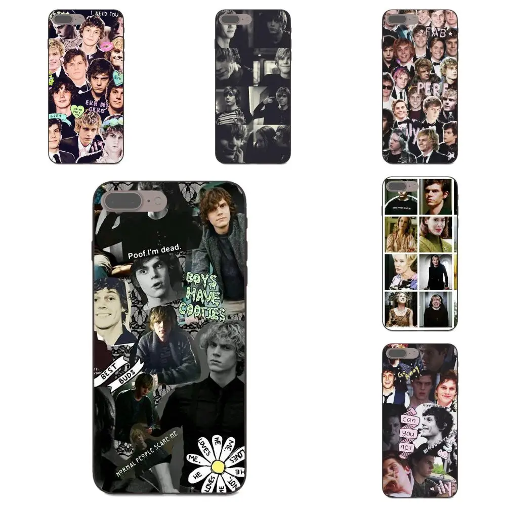 

Soft Custom Design Evan Peters Collage For Huawei Honor Enjoy Mate Note 6s 8 9 10 20 Lite Play Pro P smart