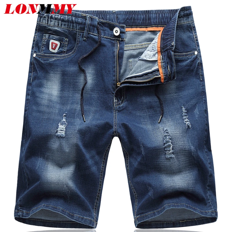 LONMMY большие размеры 5XL 6XL обтягивающие джинсы мужские модные джинсовые дешевые