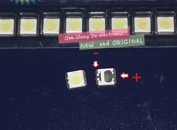 

10000PCS/Lot 3528 2835 3v SMD LED Beads 1W LG 100LM Cold White For TV LCD Backlight new