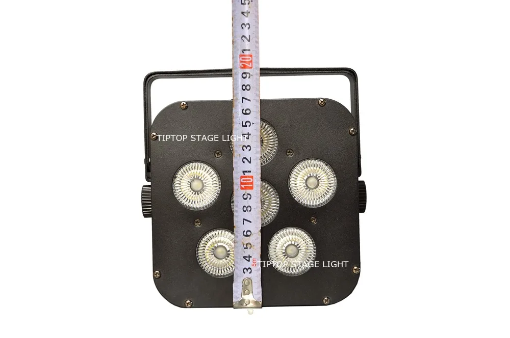 Rgbaw plus uv Bateria sem Fio para o Estágio Par para o Tiptop Tp b04 Preto 6x18 w 6in1 Dmx Energia da Levou Luz Estágio Iluminação Controlador Infravermelho ce Rohs 28 High Quality led 900lm