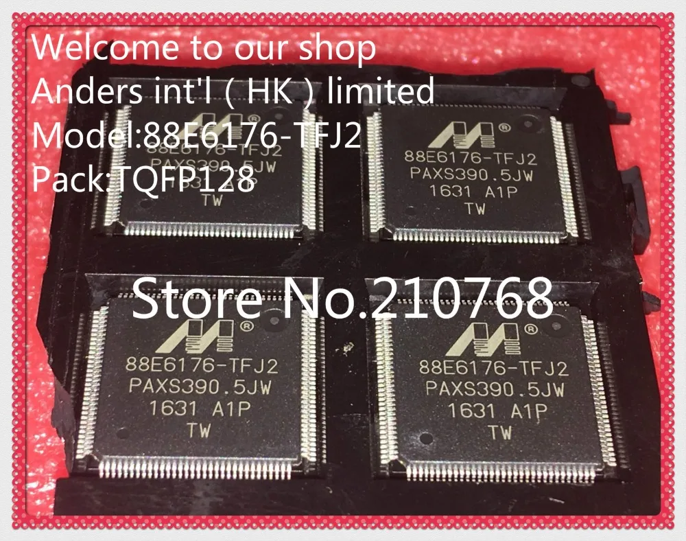 10 개/몫 88E6176 TFJ2I000 88E6176 TFJ2 88E6176 TQFP128|lot lot|lot 10pcs ...