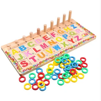 Factory direct active young children learn the English alphabet cards on the lap board wooden Early Learning English teaching to alphabet-blocks : image Factory direct active young children learn the English alphabet cards on the lap board wooden Early Learning English teaching to alphabet-blocks