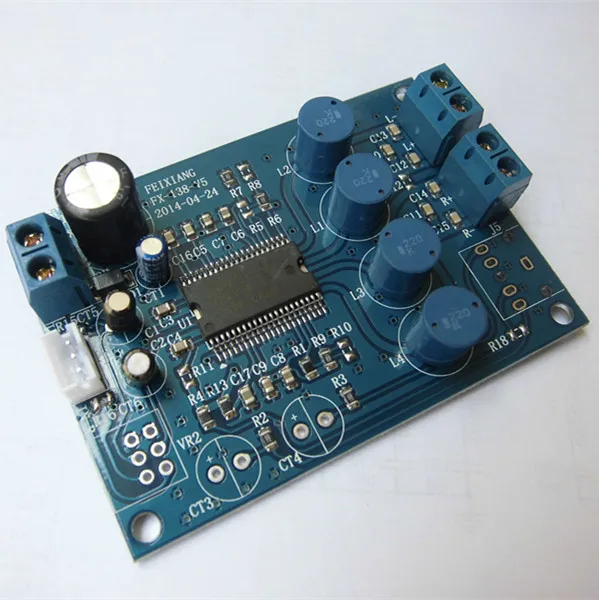 12V small size mini digital amplifier board 10w + 10w for