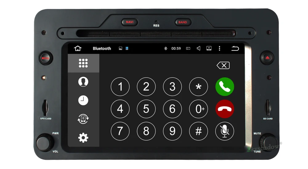 Excellent IPS Android 7.1 16G Car multimedia DVD Player For Alfa Romeo 159 Spider Sportwagon Brera Radio bluetooth wifi GPS Navigation map 6