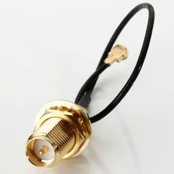 

10cm PCI U.FL / IPX to RP-SMA Female Jack Pigtail Extension Cord Cable RP-SMA Female Antenna WiFi Pigtail Cable IPX to SMA 1.13