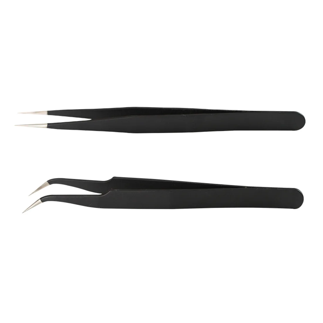 

Metal Cutting Dies New 2018 tools 12cm quality Curved Fine Point Tweezers black coated accurate for your crafting projects