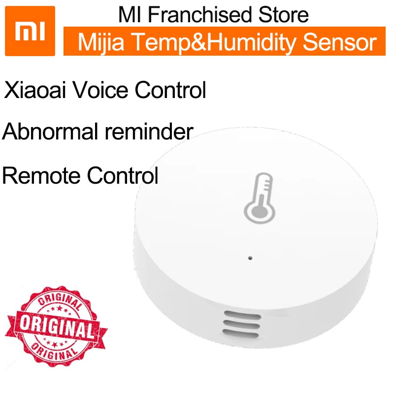 Датчик температуры и влажности xiaomi mijia мини датчик чувствительной среды Zigbee