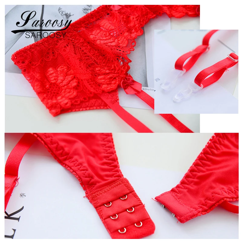 Sexy Garters Belt for Women Suspenders Three Hasp Back Adjustable for Stockings Socks M and L 2 Size