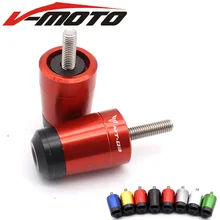 Мотоцикл 7/8 ''22 мм Руль рукоятки «Грипсы» бар Кепки концевые заглушки для YAMAHA MT-03 MT03 2004- 05 06 07 08 09, 10, 11, 12, 13, 14, 15 лет