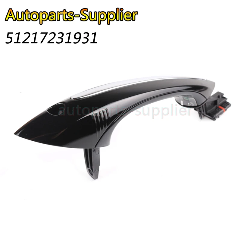

Black Color For BMW F07 F10 F06 F11 F01 F03 F04 FRONT LEFT DOOR HANDLE KEYLESGO 51217231931