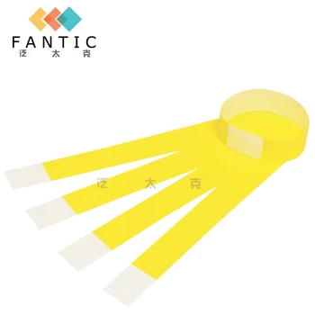 

200pcs no logo tyvek material printing paper wristbands paper wristband clip art paper wristband tickets,id bands