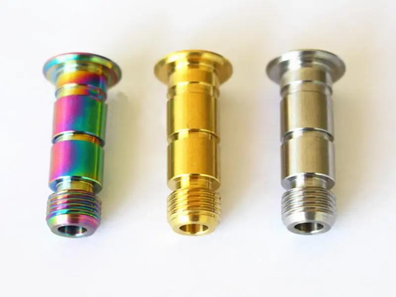 

M10x1mm Ti/Golden/Rainbow GR5 Titanium Bolt For Bicycle Rear Derailleur