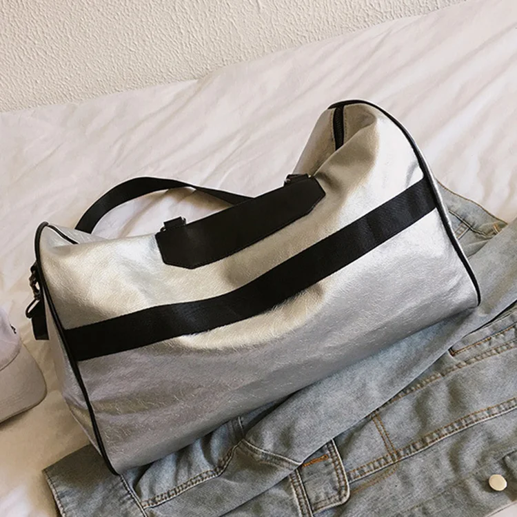 ABDB-модная сумка из искусственной кожи, большая женская сумка через плечо, для женщин, Серебряная Женская сумка-мессенджер, ручная женская сумка, сумка для путешествий