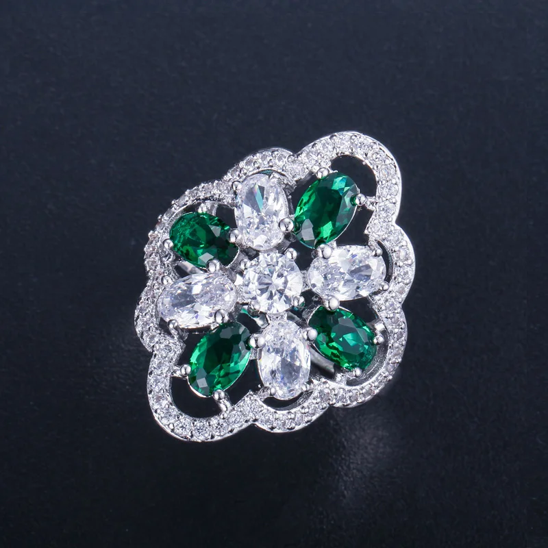 Cubic Zircon Rings