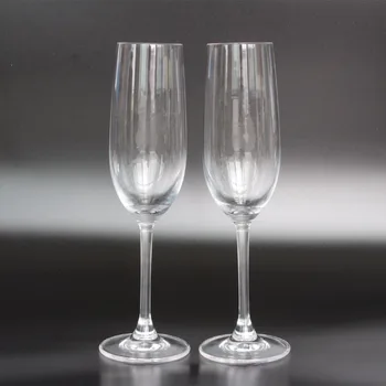 

Set of 2 Luxur Crystal Wedding Champagne Glasses,Wedding Toasting Glasses Flutes and Wine Glasses Perfect Gifts for Wedding