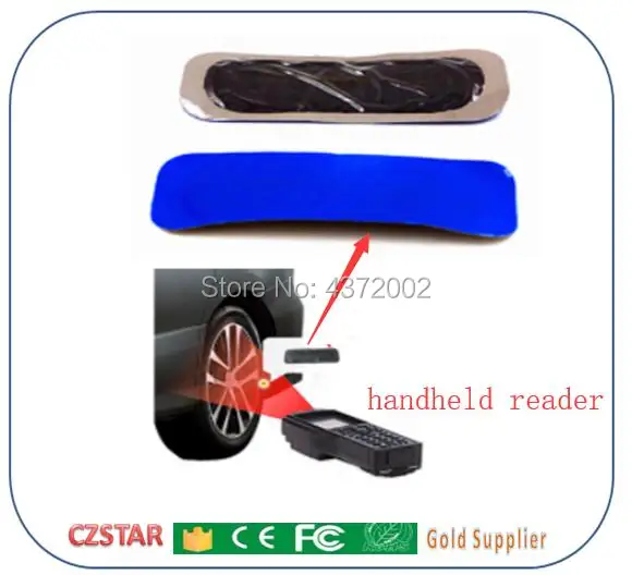 

UHF RFID Tire Patch Tag programmable uhf rfid tags passive tyre gen2 tag for rubber automobile tires management car inventory