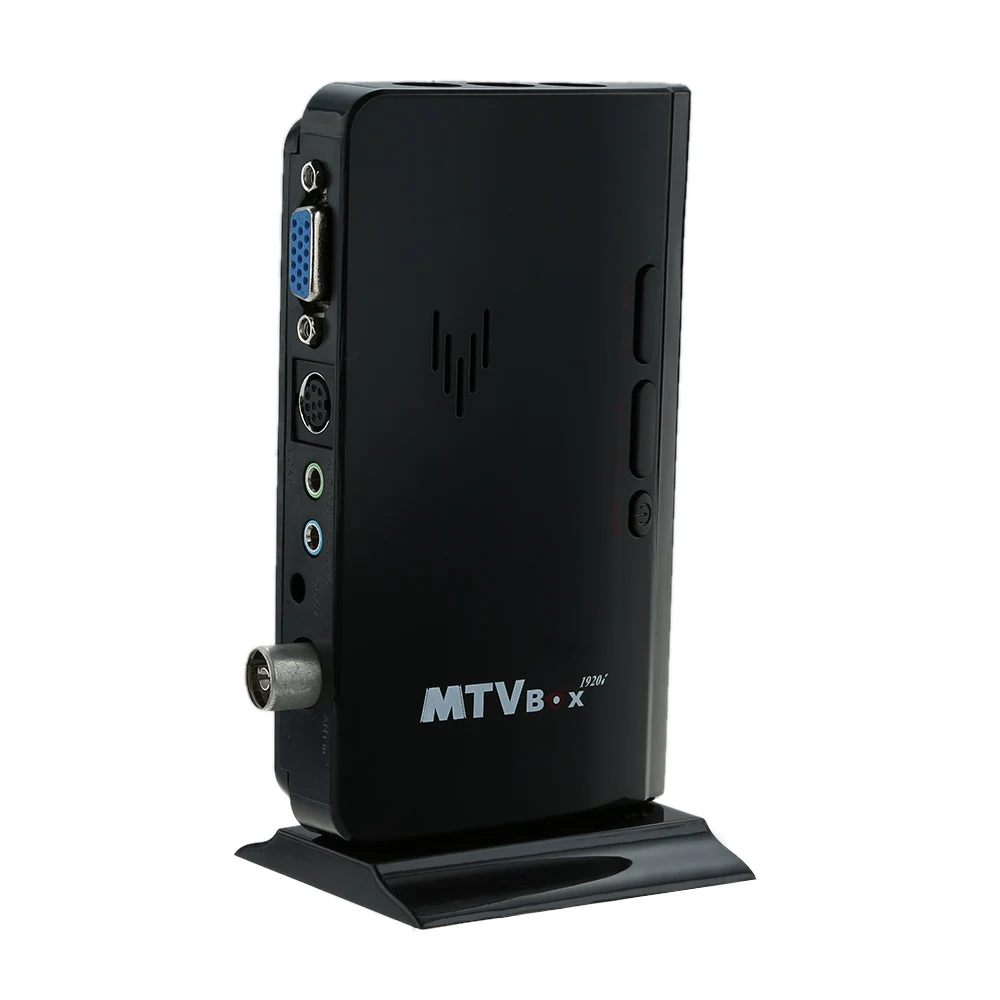 Портативная ТВ приставка с ЖК дисплеем CRT 1080P для аналогового тюнер цифровой