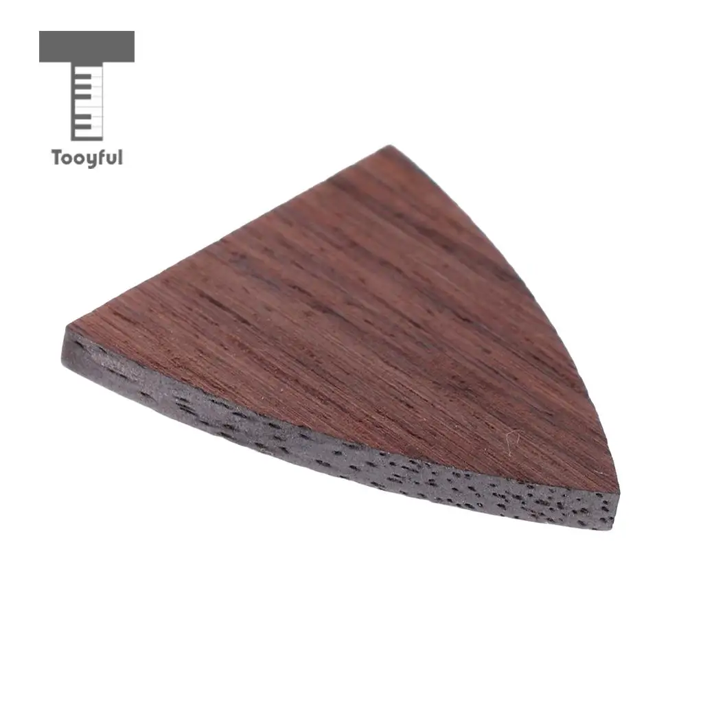 1pc Rosewood Guitar Heel Cover Plate for Guitar Luthier Material 2 Shape