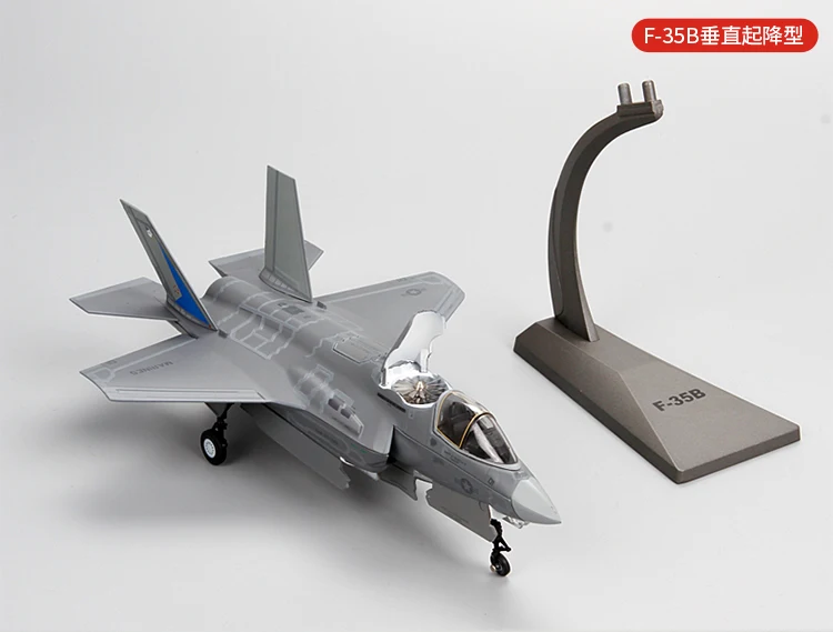 Terebo 1/72 масштабная военная модель игрушки Lockheed Martin F-35 Lightning II Stealth Multirole Fighter литой металлический самолет модель игрушки