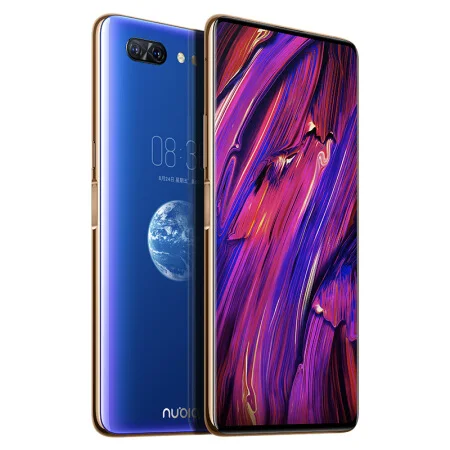 zte Nubia X мобильный телефон 8 ГБ/128 ГБ Snapdragon 845 Octa Core 6,26+ 5,1 ''двойной Экран 16+ 24 Мп Камера 3800 мА/ч, два, определение отпечатка пальца