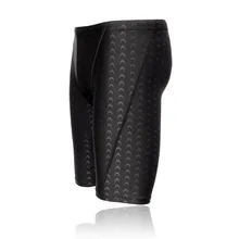 Professionnel hommes maillots de bain noir maillot de bain Sharkskin maillot de bain pantalon compétitif été plage Shorts