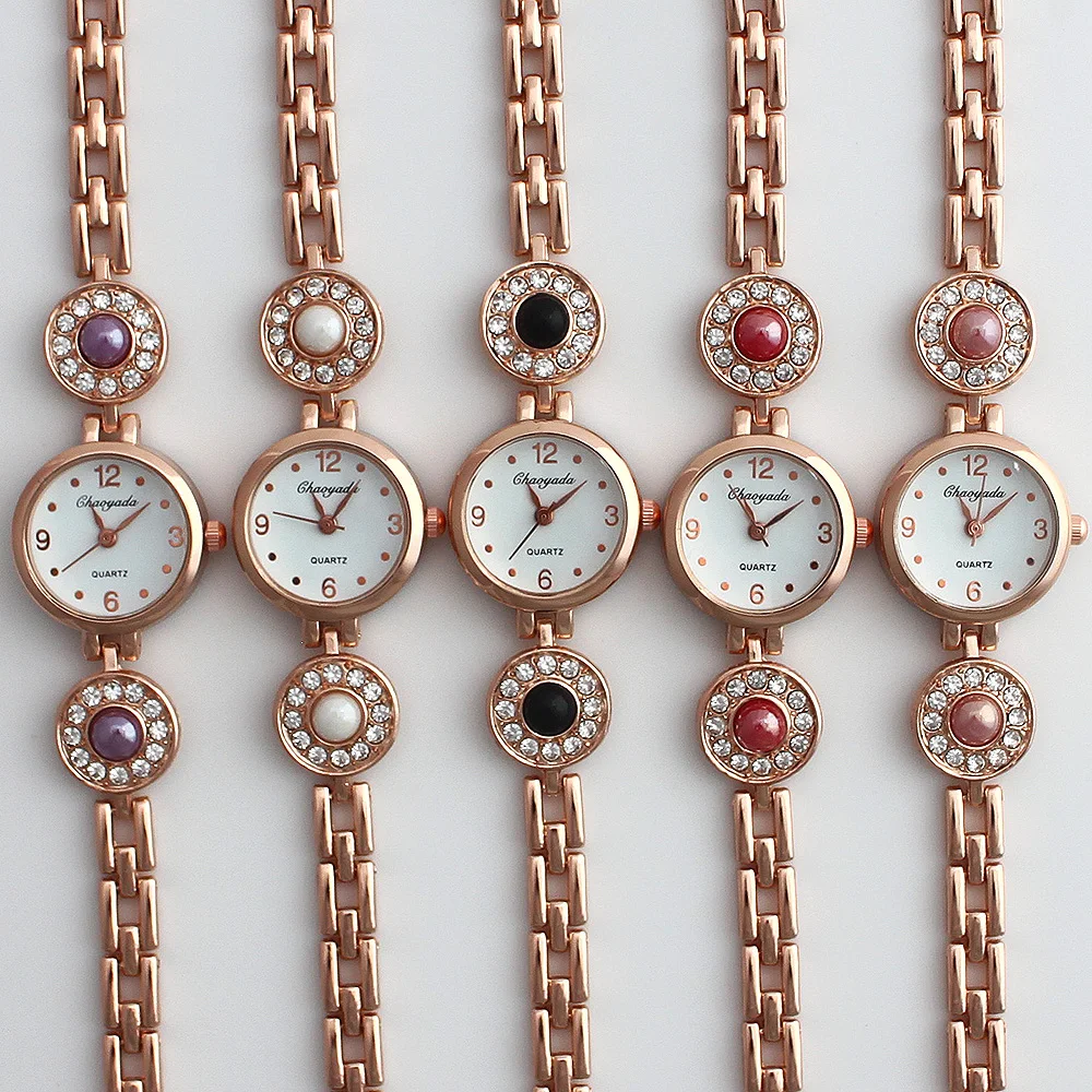 10 шт./лот, цветные розовое золото смешанный стиль оптом женские часы кварцевые наручные часы с покрытием подарок JBT женские часы