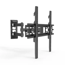 Plein Mouvement Stable TV Mural Inclinable Pivotant Support pour 26 ”-55” LCD LED HD Plasma TV